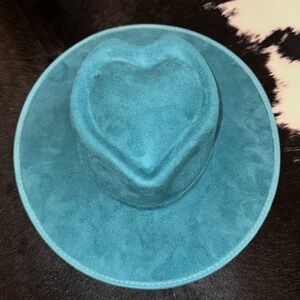 Teal Suede Women's Hat